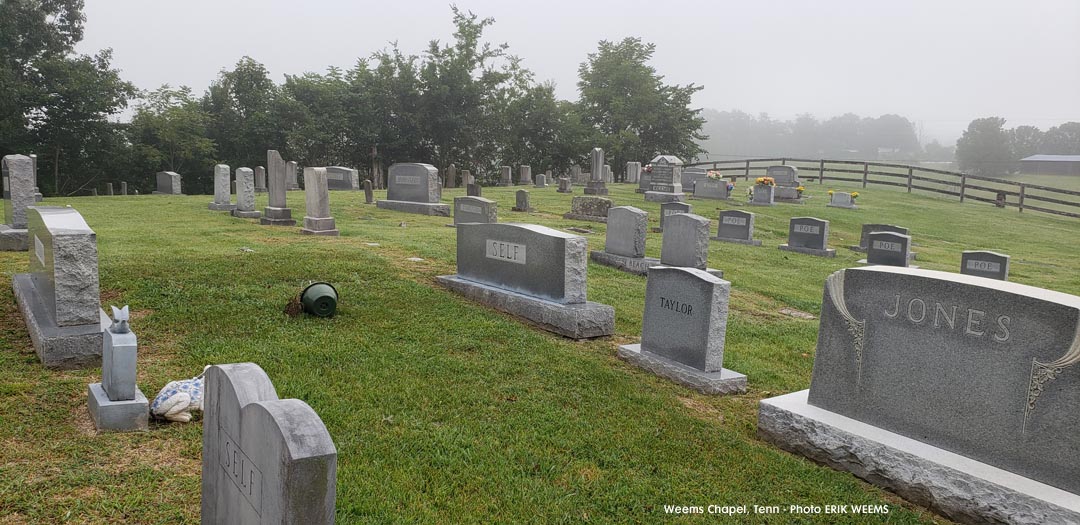Graveyard Weems Chapel Tennessee