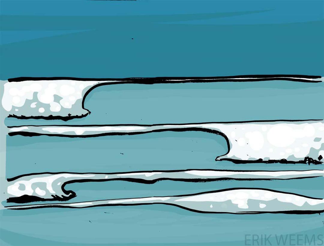 Waves Rolling In