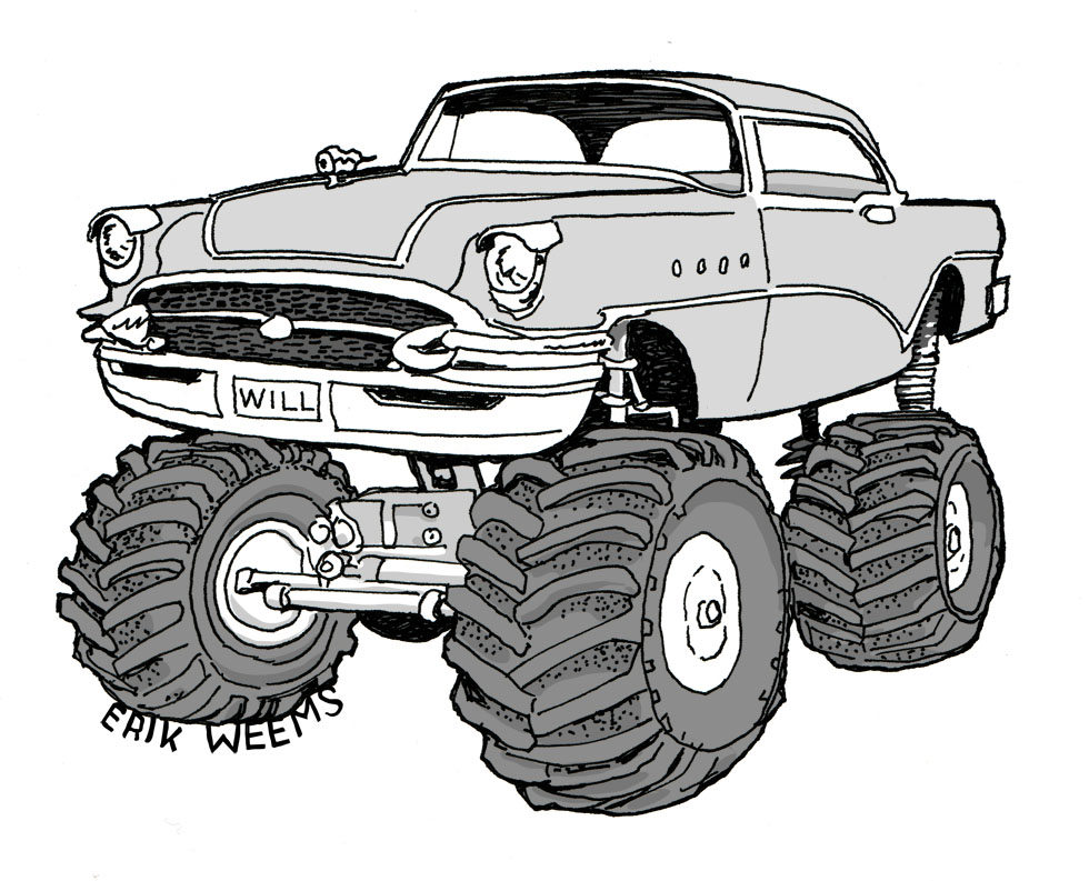 Chevy Monster Car